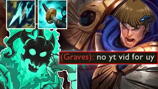 CRIT Thresh Slaps Garen Kaiba - AD Thresh Top Stormrazor Statikk Shiv - League of Legends Off Meta