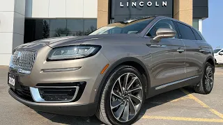 2020 Lincoln Nautilus Reserve AWD w/ Cargo Utility Package in Iced Mocha Metallic Walk-Around