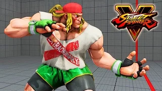 Street Fighter 5 - Alex Story Mode Walkthrough @ 1080p (60fps) HD ✔