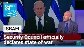 Israel's Security Council declares state of war, authorises 'significant military steps'