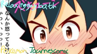 Gay bathtime [18+] | Pokémon: Journey comic
