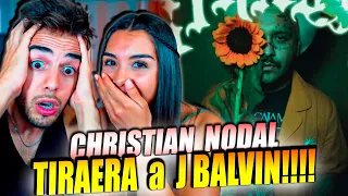 REACCIÓN a TIRAERA de CHRISTIAN NODAL a J BALVIN - GIRASOL