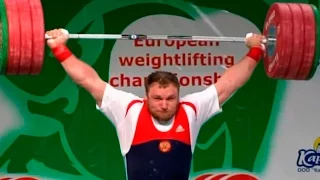 2010 European Weightlifting Championships, Men +105 kg  Тяжелая Атлетика. Чемпионат Европы