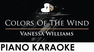 Vanessa Williams - Colors Of The Wind - Piano Karaoke Instrumental Cover with Lyrics