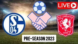 Schalke 04 vs FC Twente Enschede LIVE | Pre-season Friendly Match 2023 | Match LIVE Now.