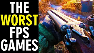 Top 25 WORST FPS GAMES of All Time