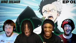 THE NEW TOKYO REVENGERS? | Wind Breaker Episode 1 REACTION!