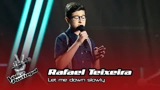 Rafael Teixeira – Let me down slowly | Blind Audition | The Voice Portugal