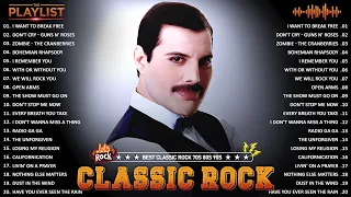 Classic Rock Songs 70s 80s Full Album ✨ Queen, The Beatles, Nirvana, ACDC, Bon Jovi