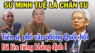 🔴Tin Mới! Bất Ngờ 1 Tiến Sĩ VN Lên Tiếng Về Vụ Việc Thầy Thích Minh Tuệ Mới Nhất - Xin Cầu Nguyện