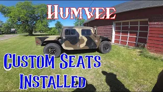 Humvee New Seats Test Drive Hummer H1 Off Road Military Surplus Truck