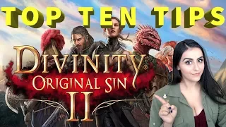 TIPS FOR DIVINITY ORIGINAL SIN II (BEGINNER'S EDITION)