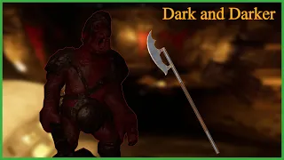 Dark And Darker what i got by killing cave troll with bardiche