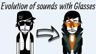 Incredibox - Evolution of sounds with Glasses [V2 - V8]