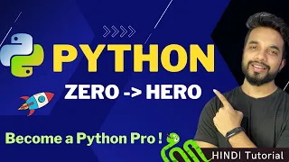 Learn PYTHON In One Video | Python Tutorial For Beginners In One SHOT HINDI | MPrashant