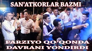 FARZIYO QO'QONLIK SAN'ATKORLARNI O'YNATORDI (BEKOBOD)