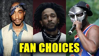 The Greatest Rapper of All-Time (FAN VOTES)