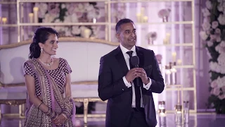 Groom's Wedding Toast/Speech (Indian Wedding)