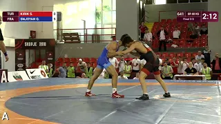 BRONZE GR - 60 kg: S. KIRIK (TUR) v. G. SNJOYAN (FRA)