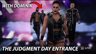 WWE 2K23 - The Judgment Day Entrance with Dominik Mysterio