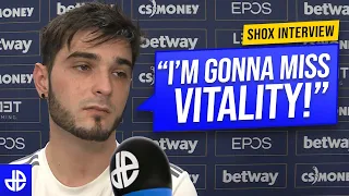 Shox Bids Emotional Farewell to Vitality in Last Ever Interview | BLAST CSGO Interview