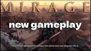 New Gameplay Of AC Mirage │ 3 Minutes Of Parkour and Stealth Gameplay