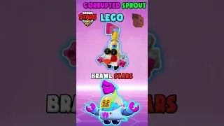 lego brawl stars Eva and new skins | Лего бравл Старс Ева и новые скины #shorts #lego #brawlstars