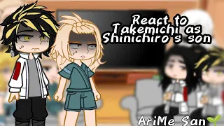 Tokyo Revengers React to Takemichi as Shinichiro's son
