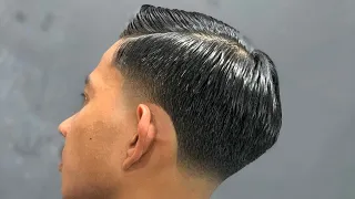 TAPER FADE TUTORIAL ( step by step )💈asmr