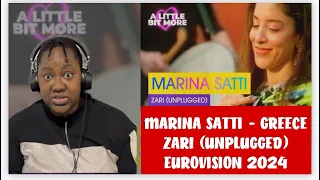 Marina Satti - ZARI (Unplugged) | Greece 🇬🇷| #EurovisionALBM #eurovision2024 #reaction