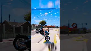 GTA 5 Crazy MOTORBIKE CRASHES & SLOW MOTION ( Euphoria Physics Showcase ) #NanamiBodysuit