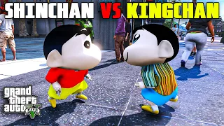 SHINCHAN VS KINGCHAN || GTA5 TELUGU || 😱#gta5 #gta5telugu