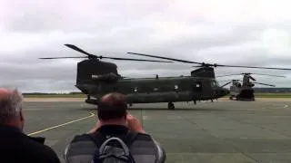 Chinooks at RAF Odiham