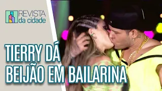 Tierry dá beijão em bailarina na 'Dança dos Famosos' - Revista da Cidade (16/05/2022)