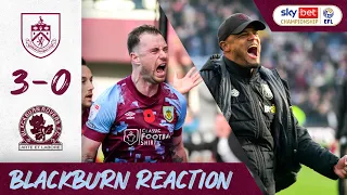 Burnley 3-0 Blackburn | Reaction To Derby Day Win | Kompany, Brownhill & Barnes