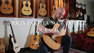 J.S. Bach | Violin Partita No.1: Double on a Valerio Licari Classical Guitar