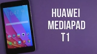 Распаковка Huawei MediaPad T1 8GB 3G