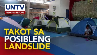 25 residente, lumikas dahil sa takot sa posibleng landslide sa Binangonan, Rizal