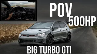 POV Pulls in my 500HP GTI