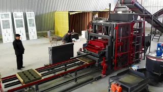 Вибропресс автоматическая линия для производства плитки