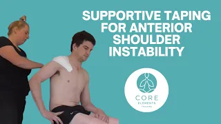 Sports Taping Techniques - Anterior Shoulder Instability