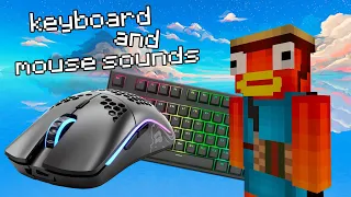 Keyboard & Mouse BEDWARS ASMR | Богатырский БедВарс АСМР