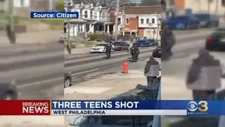 3 teens hospitalized after West Philadelphia shooting: police