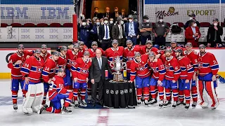 Les Canadiens reçoivent le Trophée Clarence Campbell