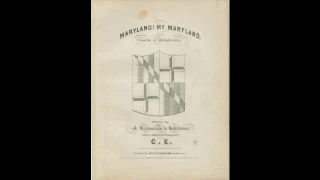 Maryland My Maryland (1861)