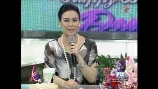 Dawn Zulueta sings on 'Kris TV'