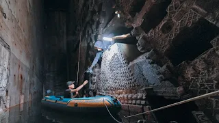 12 horas BAJO TIERRA explorando una TUNELADORA ABANDONADA