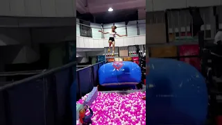 🚀 Crazy High-Flying Airbag Jump That Will Blow Your Mind! 🤪​