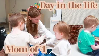 RAW & UNCUT DAY IN THE LIFE OF A MOM OF 4 | LIFE WITH A 1 YEAR OLD 2024