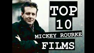 Top 10 Mickey Rourke Films 💥Drama! Mystery! Crime!💥